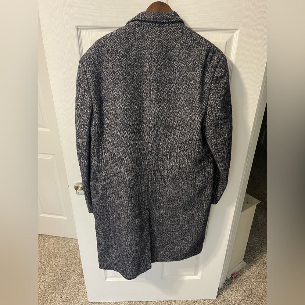 XL Calvin Klein Grey Overcoat - Picture 4 of 4